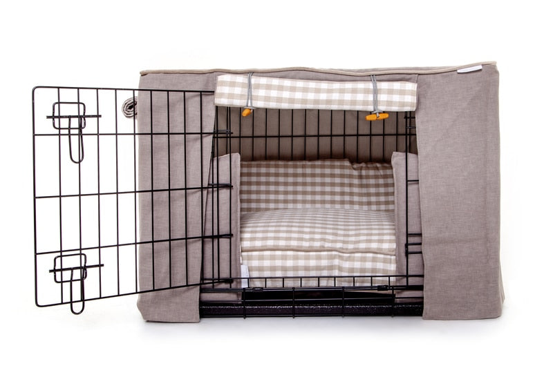 
                  
                    Little Tew Dog Crate, Luxury Crate Cover & Orthopaedic Mattress Set by Hugo & Otto
                  
                